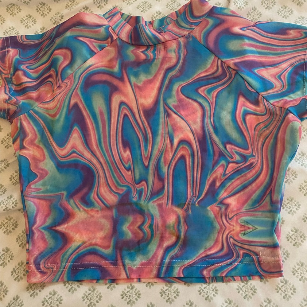 Unif mesh melt crop top size M/L